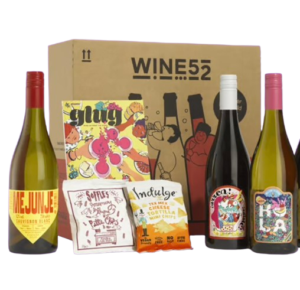3 Free Wine Bottles + 2 Snacks & Magazine (Worth £36)