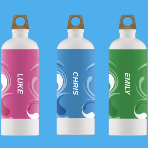 Free Personalised Water Bottle