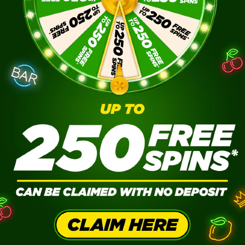 Get Up To 250 Free Spins With SuperFreeSlotGames