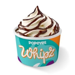 Free Popeyes Mini Ice Cream
