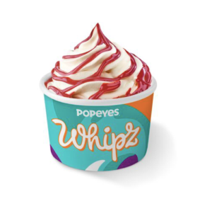 Free Popeyes Mini Ice Cream