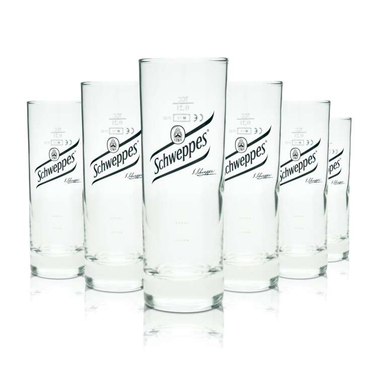 Free Schweppes Drinks Glasses