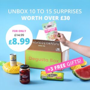 Degusta Box – 40% Off + 3 Free Gifts!