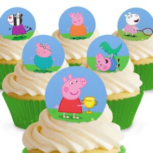 Free Peppa Pig Cupcakes, Stickers & More