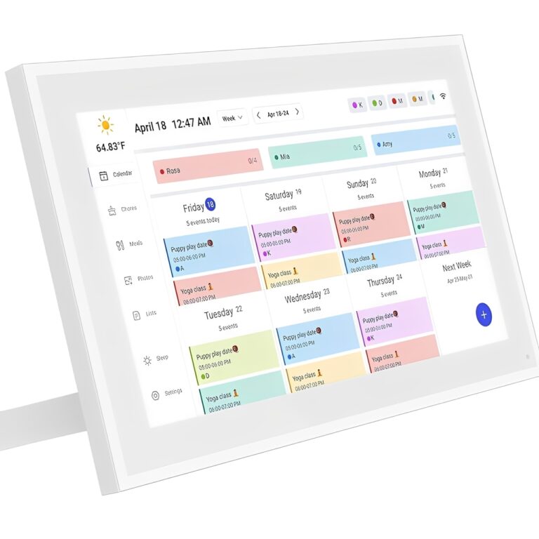 Smart Digital Calendar (With Chore Charts, Meal Planners & More) – Save ...