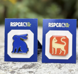 Free RSPCA Animal Pin Badge