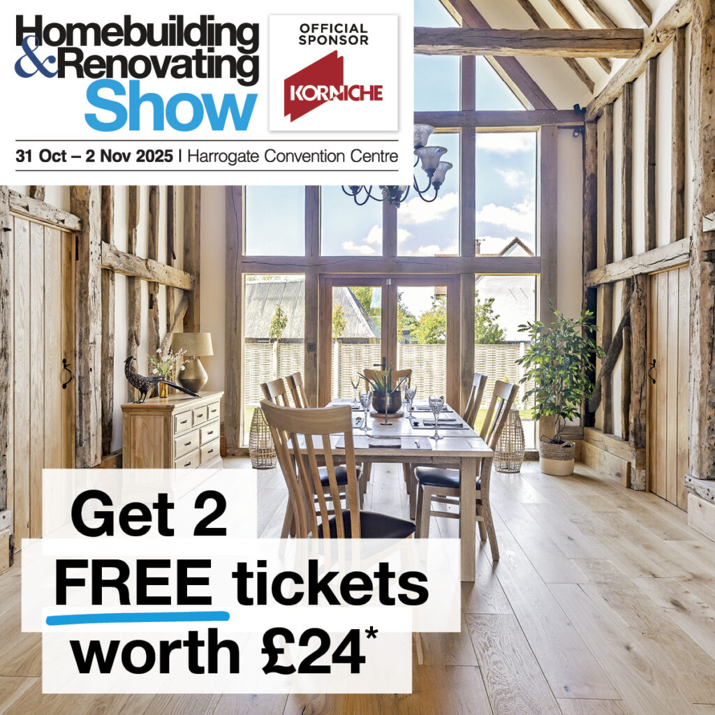 Free Homebuilding & Renovating Show Tickets (Worth £24)