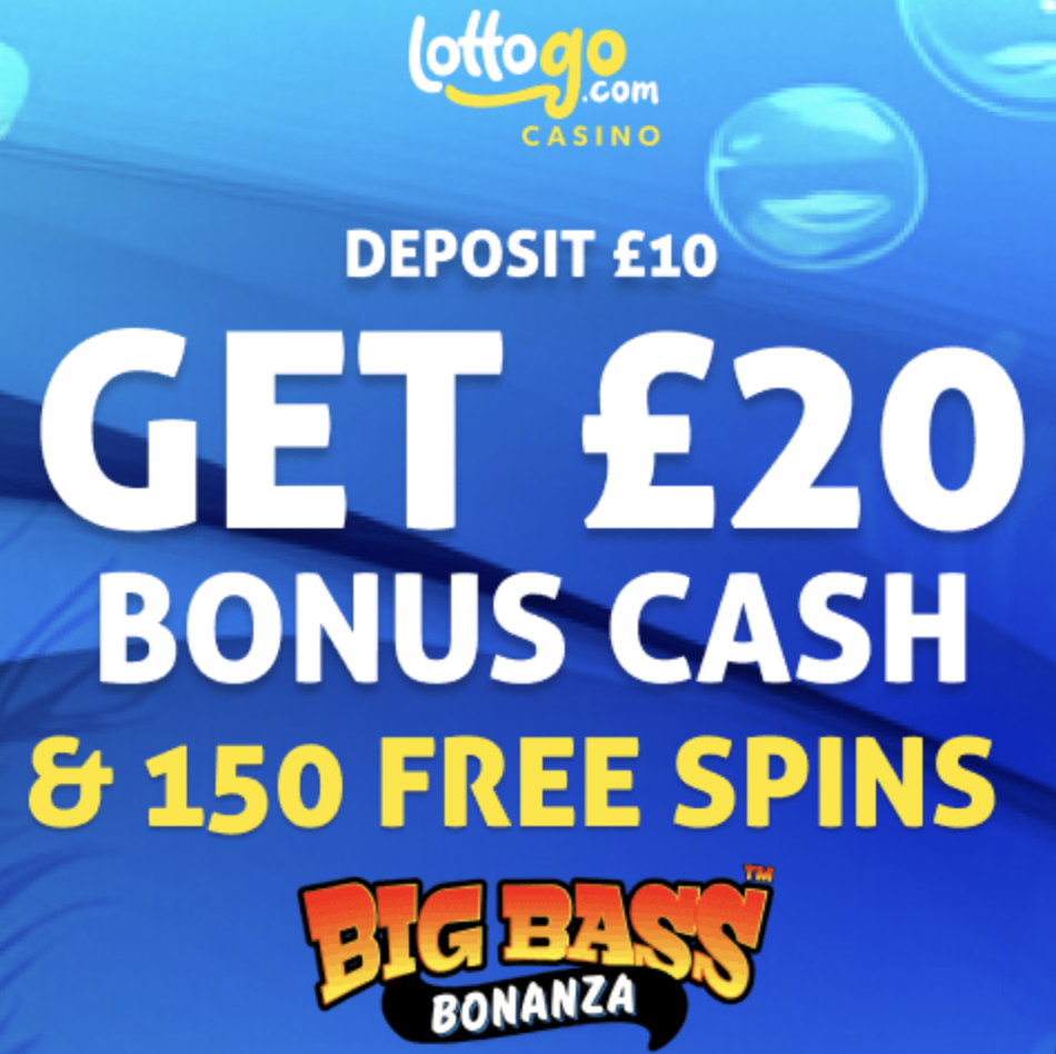 Get £20 Bonus Cash and 100 Free Spins
