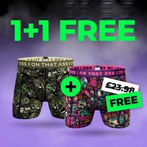 Special Halloween Offer – 2 x Free Boxer Shorts (Worth £23.98)