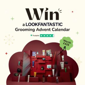 WIN a LookFantastic Males Grooming Advent Calendar (Worth £425)