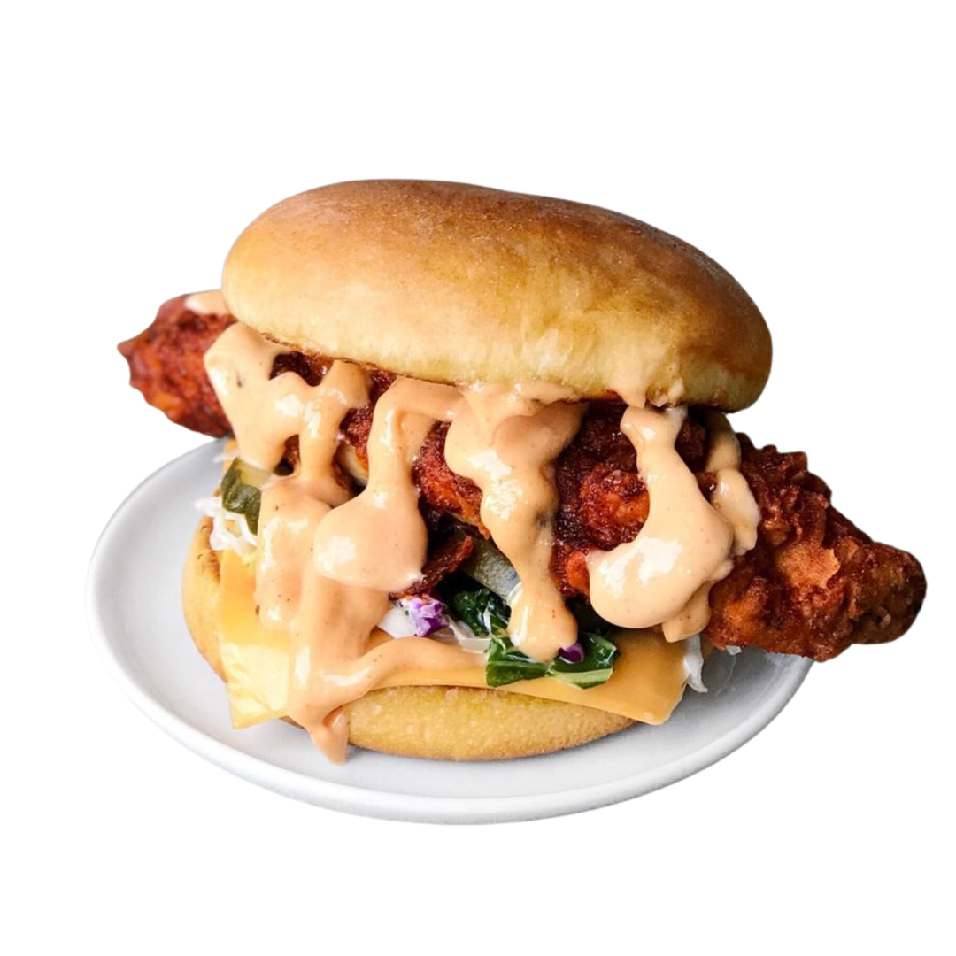 Free Dave’s Chicken Burger