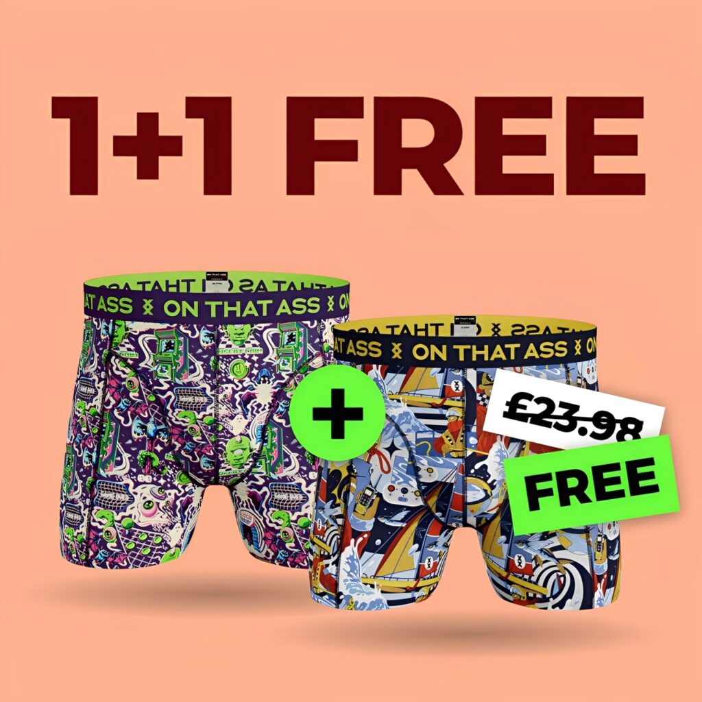Get 2 Free Pairs of Boxer Shorts – No P&P