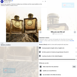 How To Claim A Free Burberry Perfume