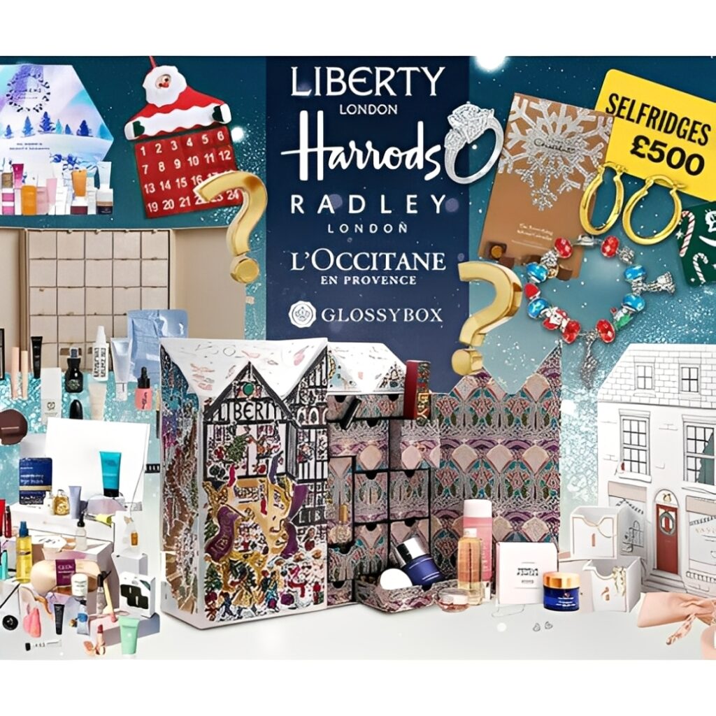 £500 Luxury Advent Calendar Mystery Box for £14.99 – Harrods & Selfridges Included!