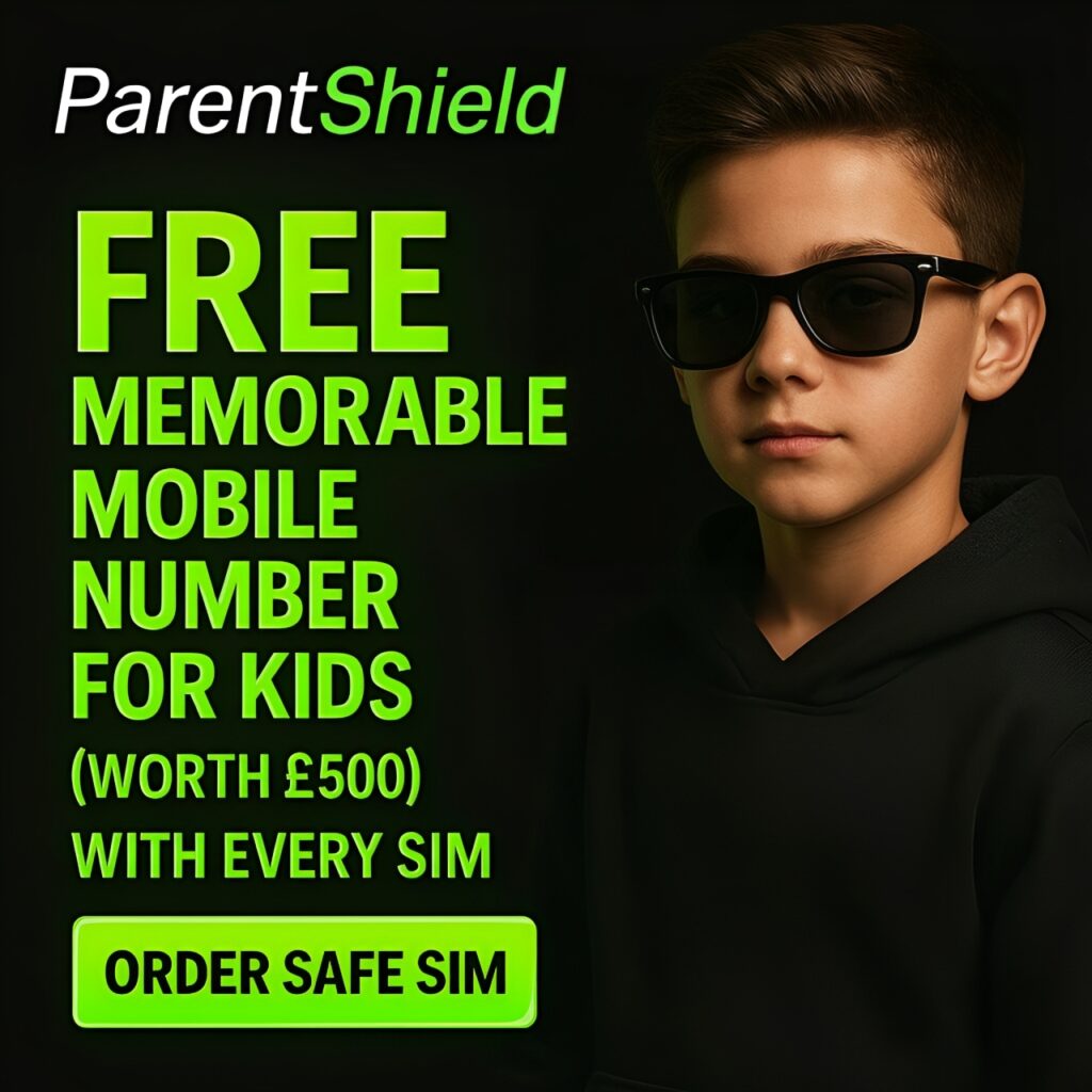 Free Memorable Mobile Number For Kids (Worth £500)