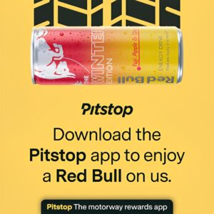 Enjoy a Red Bull Drink on Pitstop