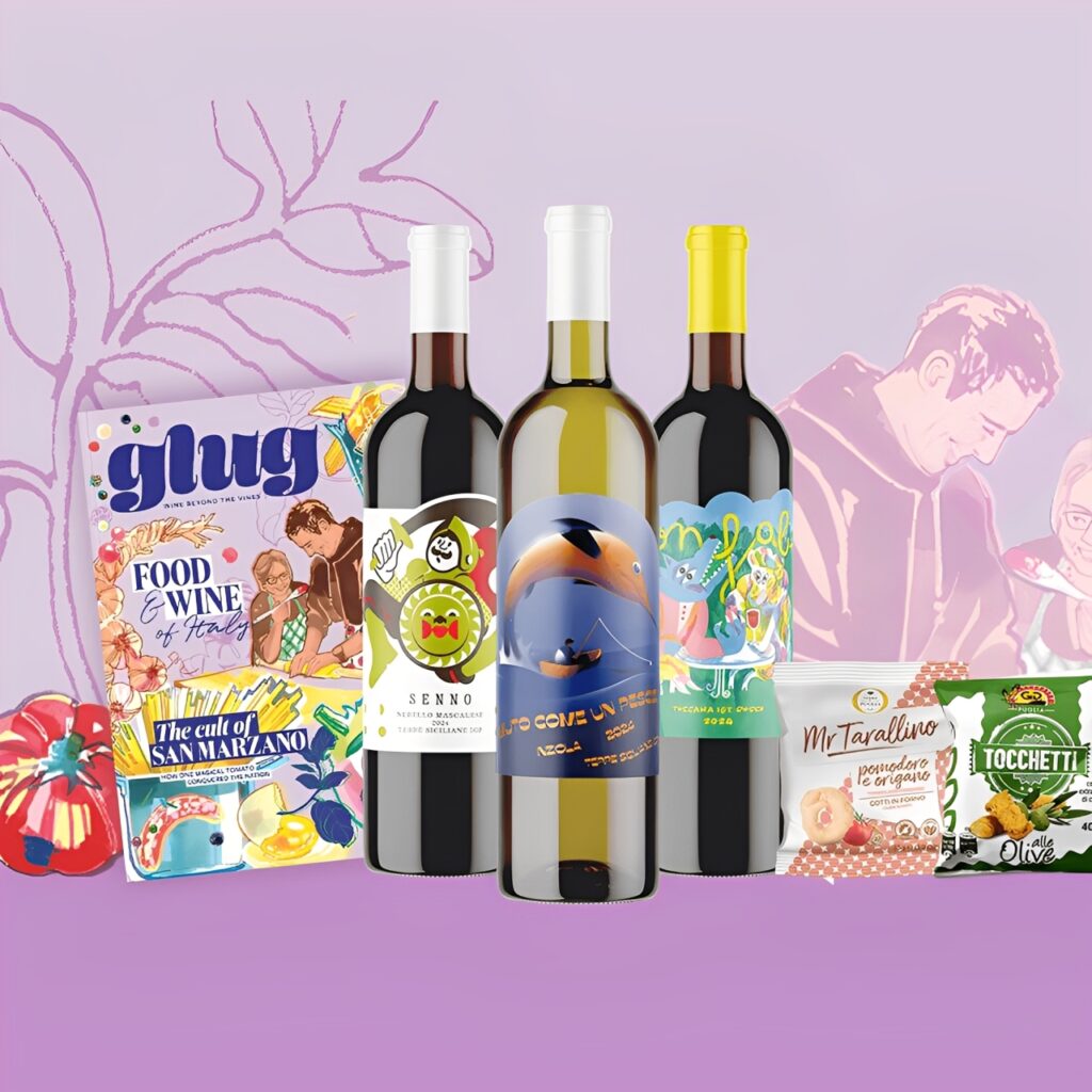 Free Wine Case, Snacks & Magazine (Worth £36)