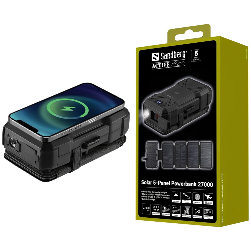 Win a Solar-Powered Powerbank (Worth £90.99)