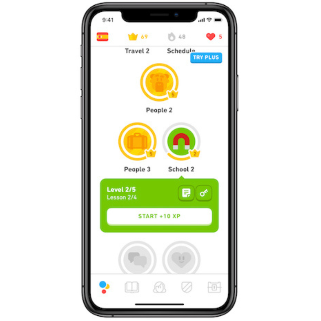 Free Super Duolingo (1 Month)