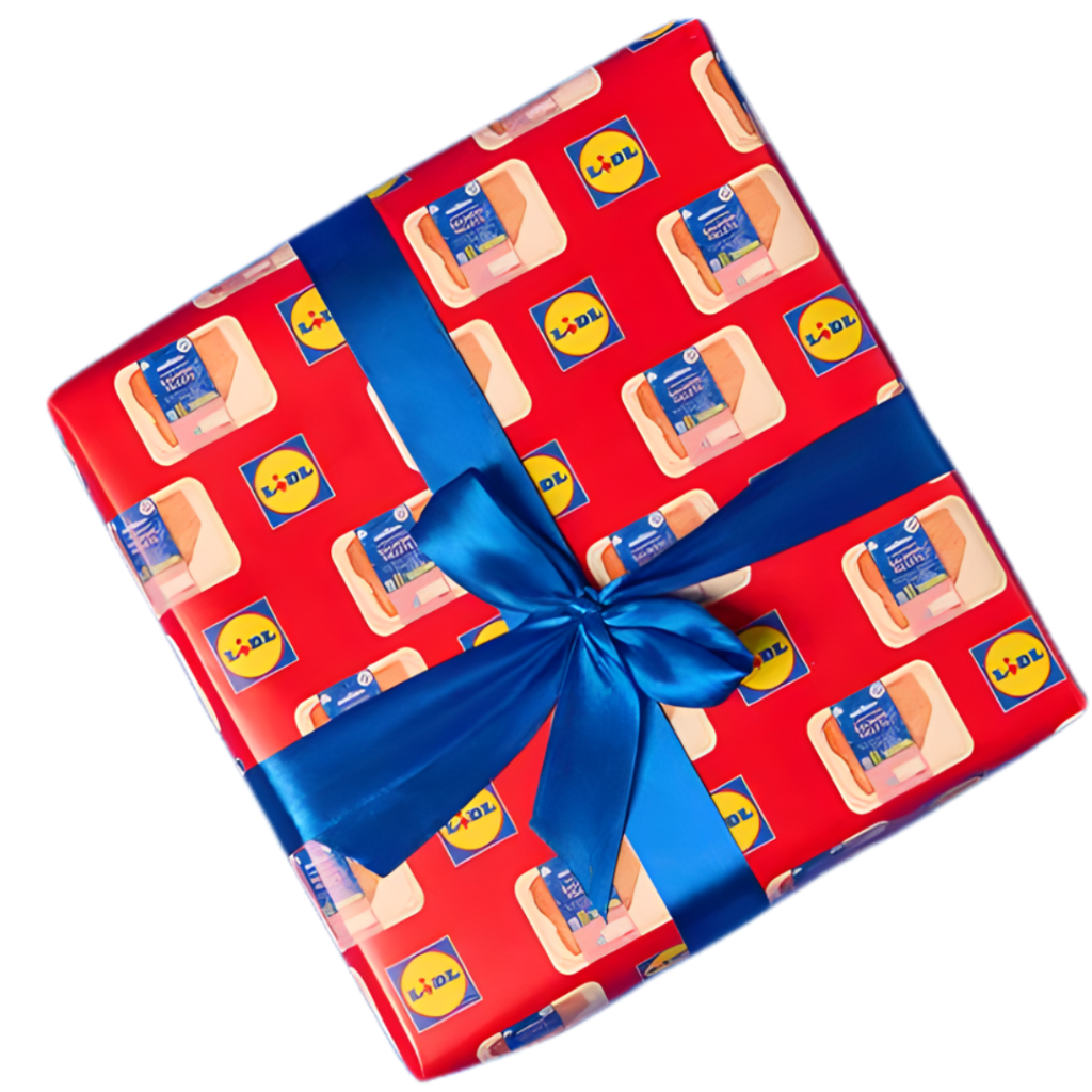 Free Lidl Gift Wrapping