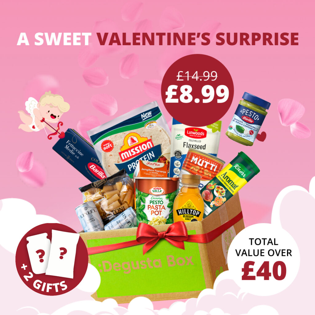 Mystery Food Boxes + Valentine’s Surprises (Worth £40+)