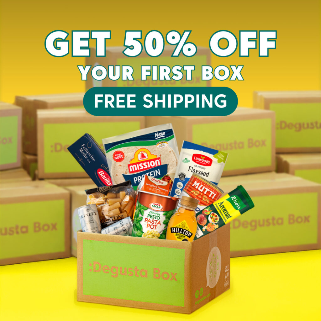 Mystery Food & Drink Boxes – 50% Off