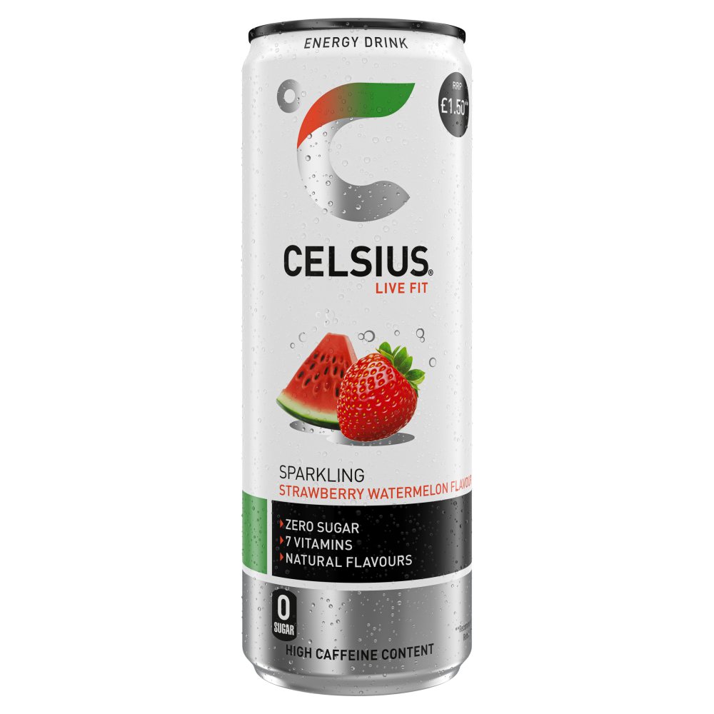 Free Celsius Strawberry Energy Drink