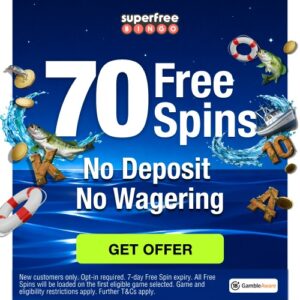 70 Free Bingo Spins – No Deposit & No Wagering