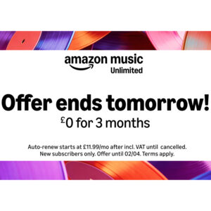 Free 3 Months of Amazon Music