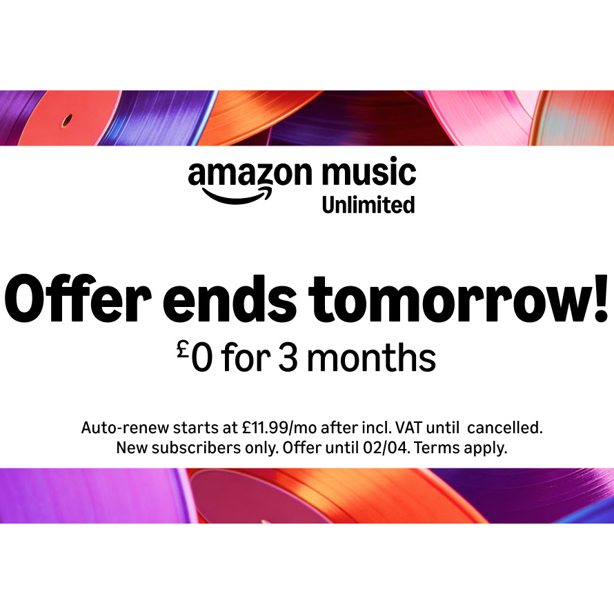 Free 3 Months of Amazon Music