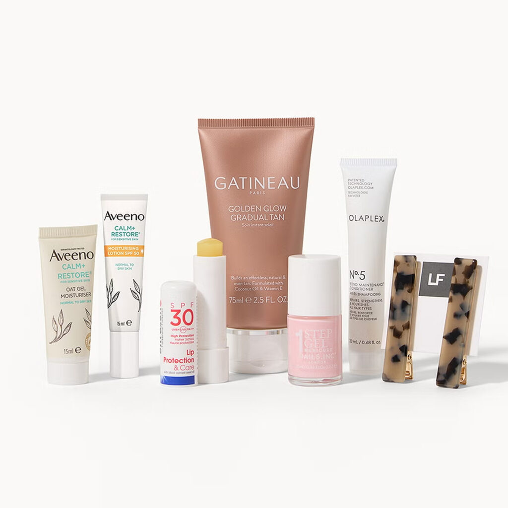 Free Beauty Box (Worth £60+) – Aveeno, Olaplex & More