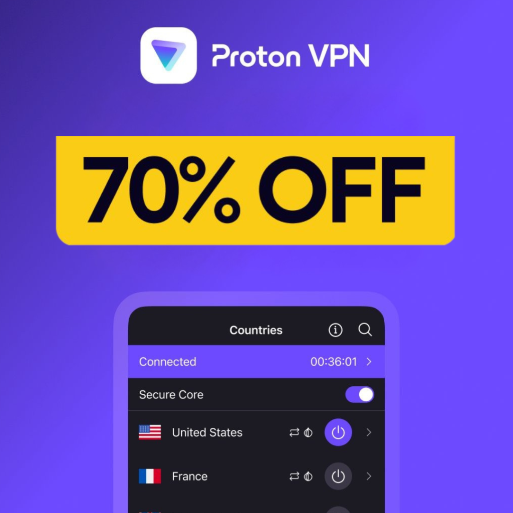 70% Off Proton VPN – Limited-Time Deal