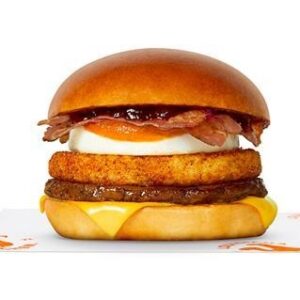 Free Popeyes Breakfast Burger