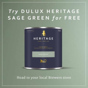 Free Dulux Heritage Paint Tin + Exclusive Goodie Bag
