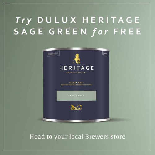 Free Dulux Heritage Paint Tin + Exclusive Goodie Bag