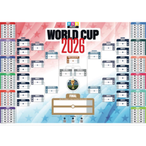 Free World Cup 2026 Wall Chart