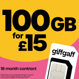 100GB Data For Only £15