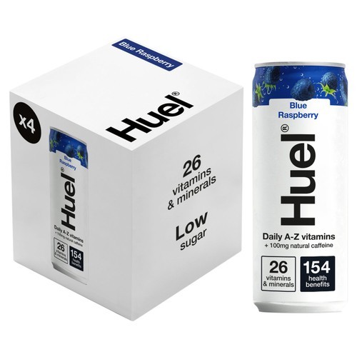 Free Huel Raspberry Drinks Can