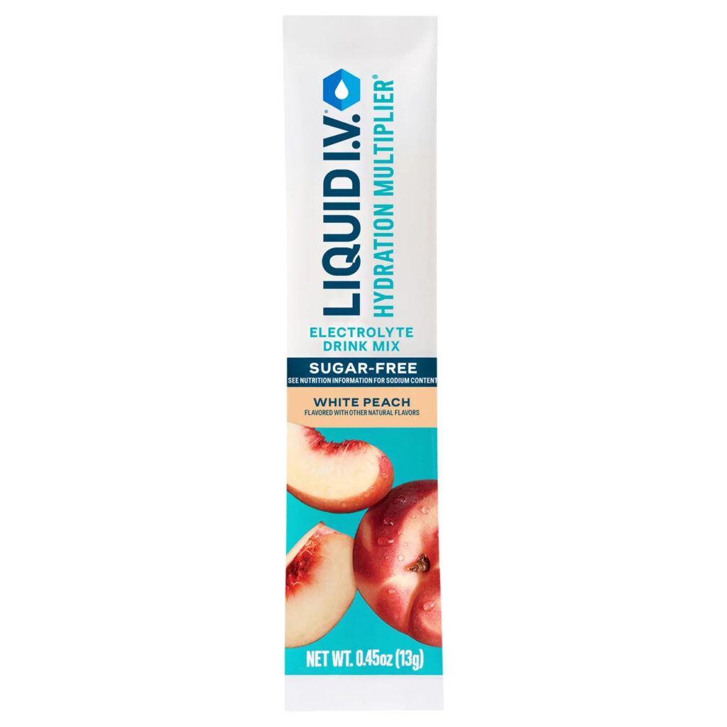 Free Peach Hydration Drink Sachet