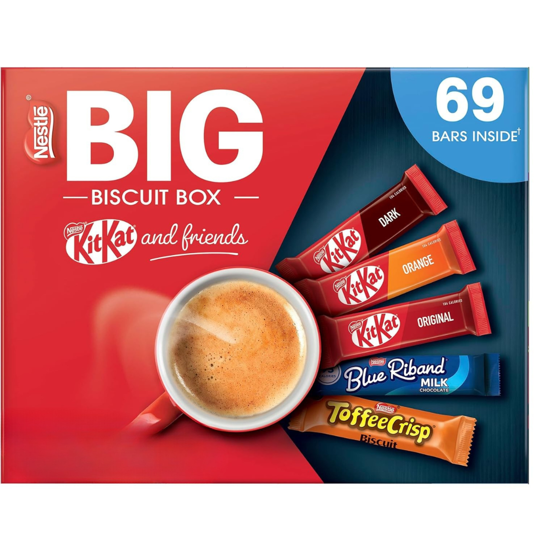 Win A KitKat Biscuit Box (69 Chocolate Bars)