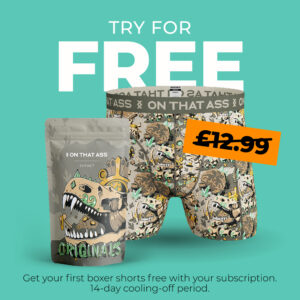 Free Boxer Shorts (Worth £12.99)