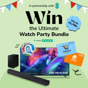 Samsung 4K TV, Soundbar & £250 Gift Cards