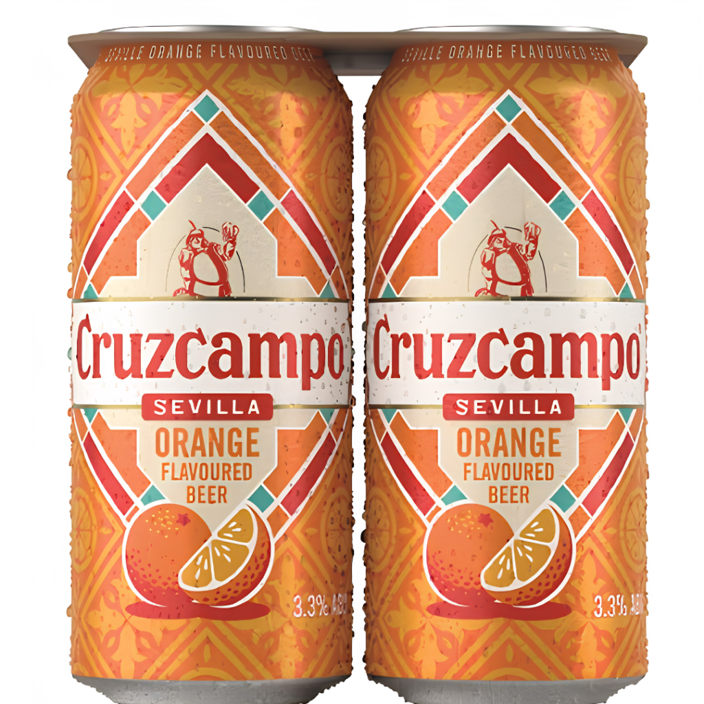 Free Cruzcampo Seville Orange Beer