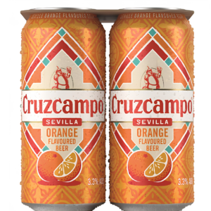 Free Cruzcampo Seville Orange Beer
