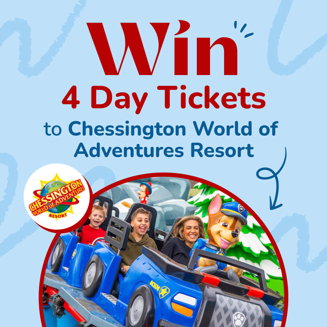 Win a Family Day Out to Chessington (4 Tickets)