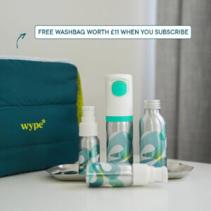 Free £11 Washbag + 33% Off Wype’s Toilet Paper Gel