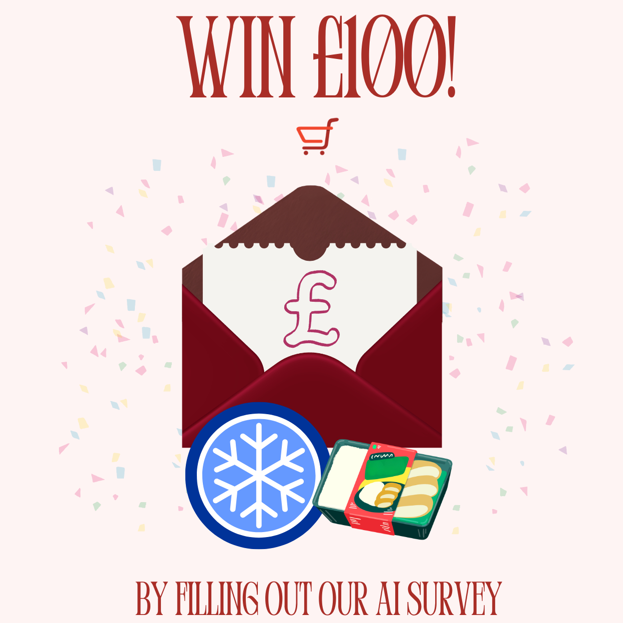 Win 1 of 3 £100 Shopping Vouchers