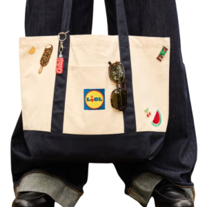 Free Lidl Tote Bag, Keyring & Pin Badges