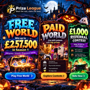 Win Up to £257,500 for Free + More Prize Contests