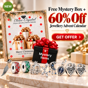 Free Mystery Box + 60% Off Jewellery Advent Calendar